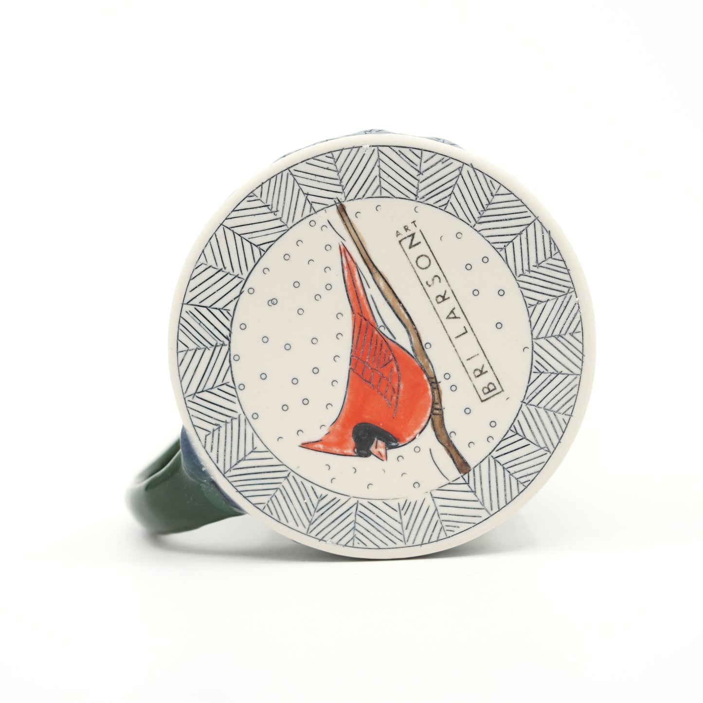 Snowy Cardinal Mug [SECOND]