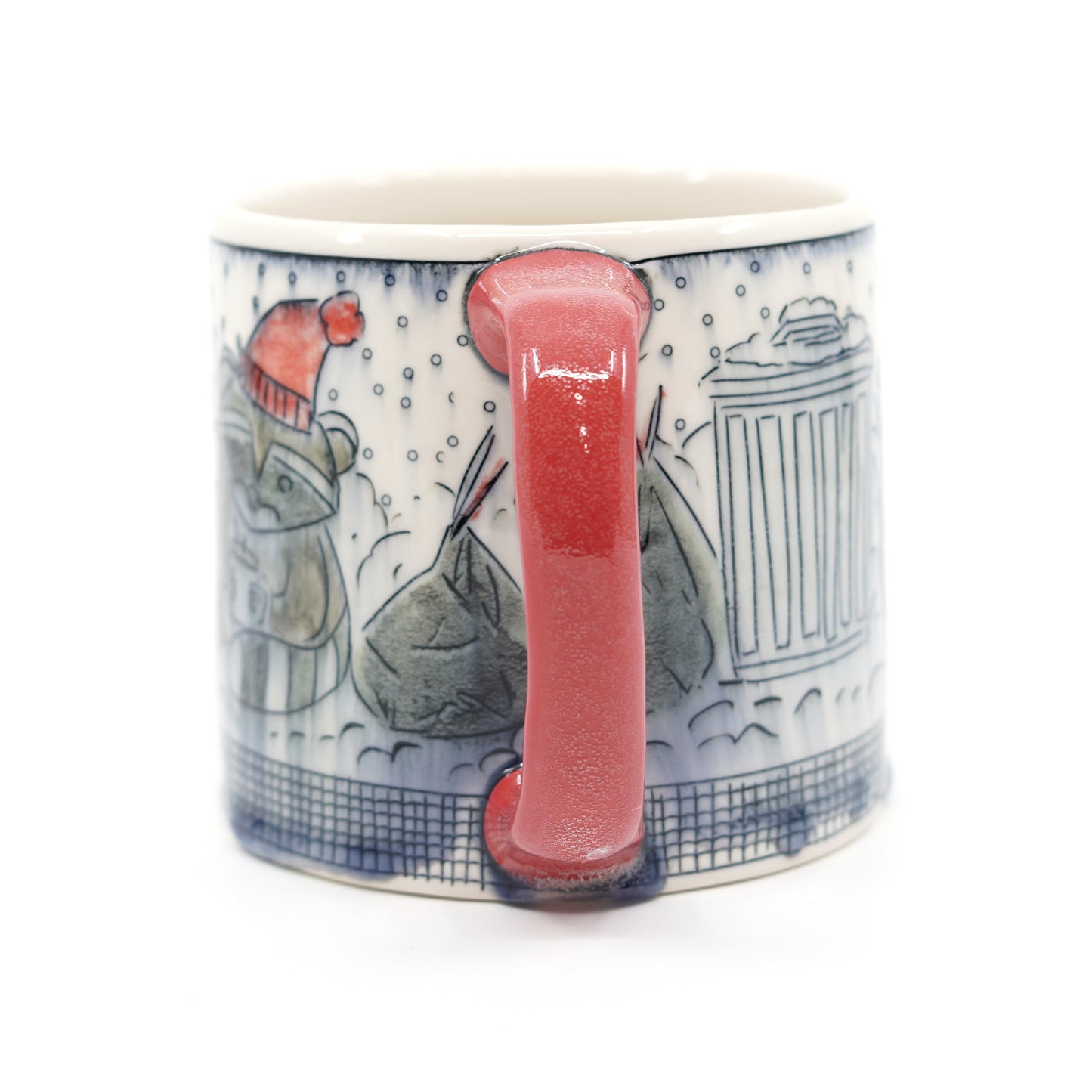 Snowy Raccoon Mug [SECOND]