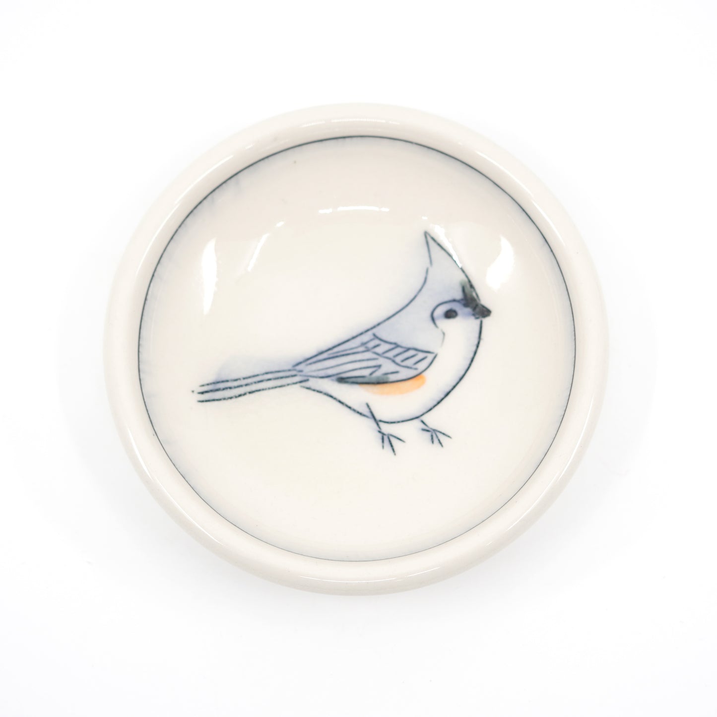 Tufted Titmouse Dish