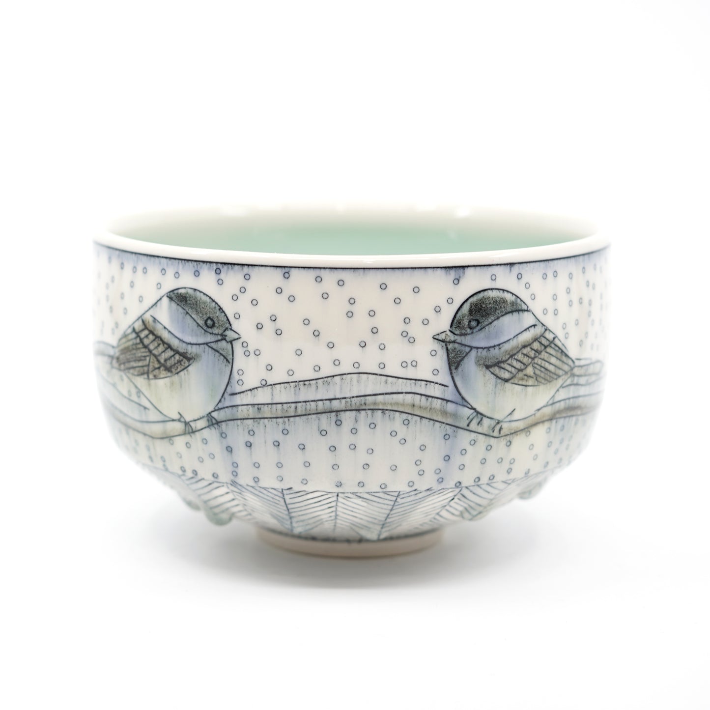 Snowy Chickadee Bowl