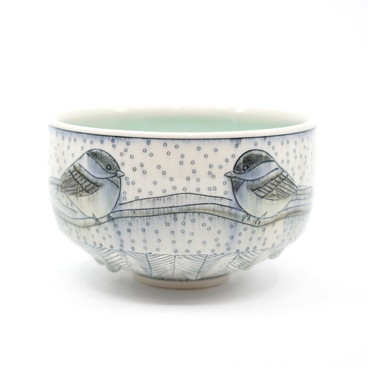 Snowy Chickadee Bowl
