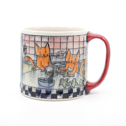 Cats Baking Cookies Mug