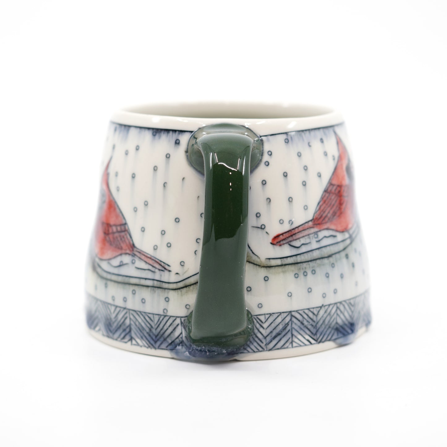 Snowy Cardinal Mug