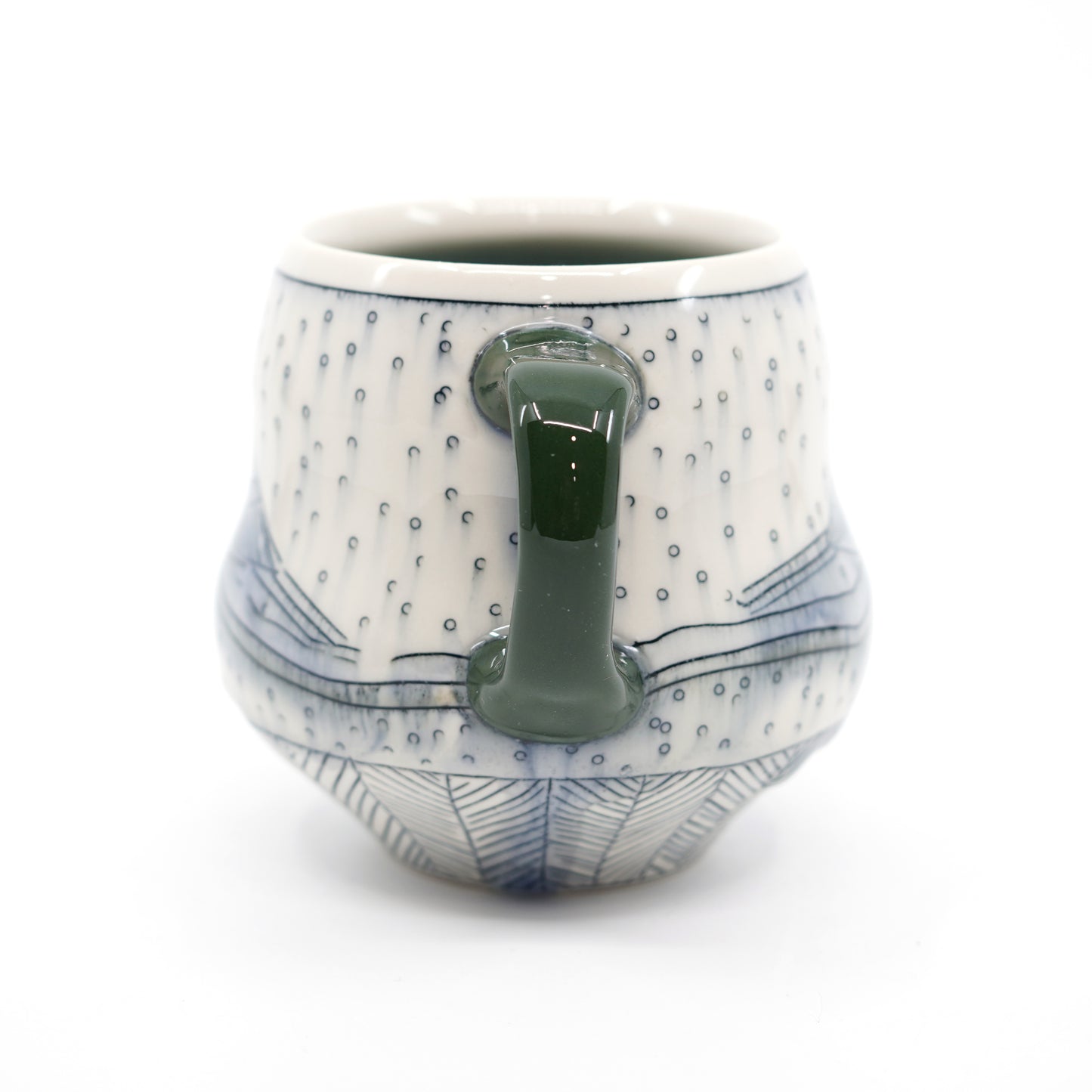 Snowy Tufted Titmouse Mug