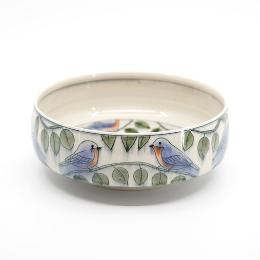Bluebird Serving Bowl