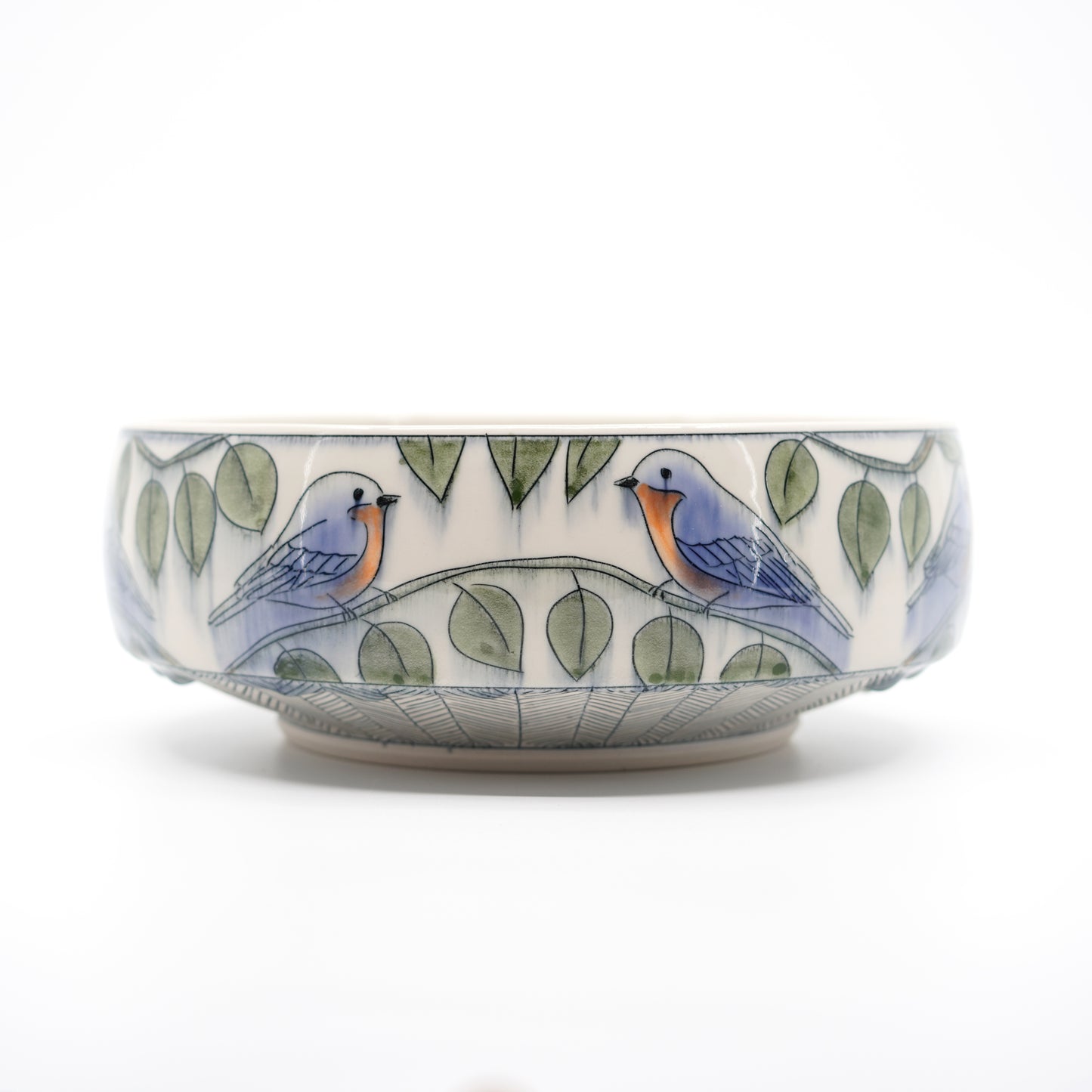 Bluebird Serving Bowl