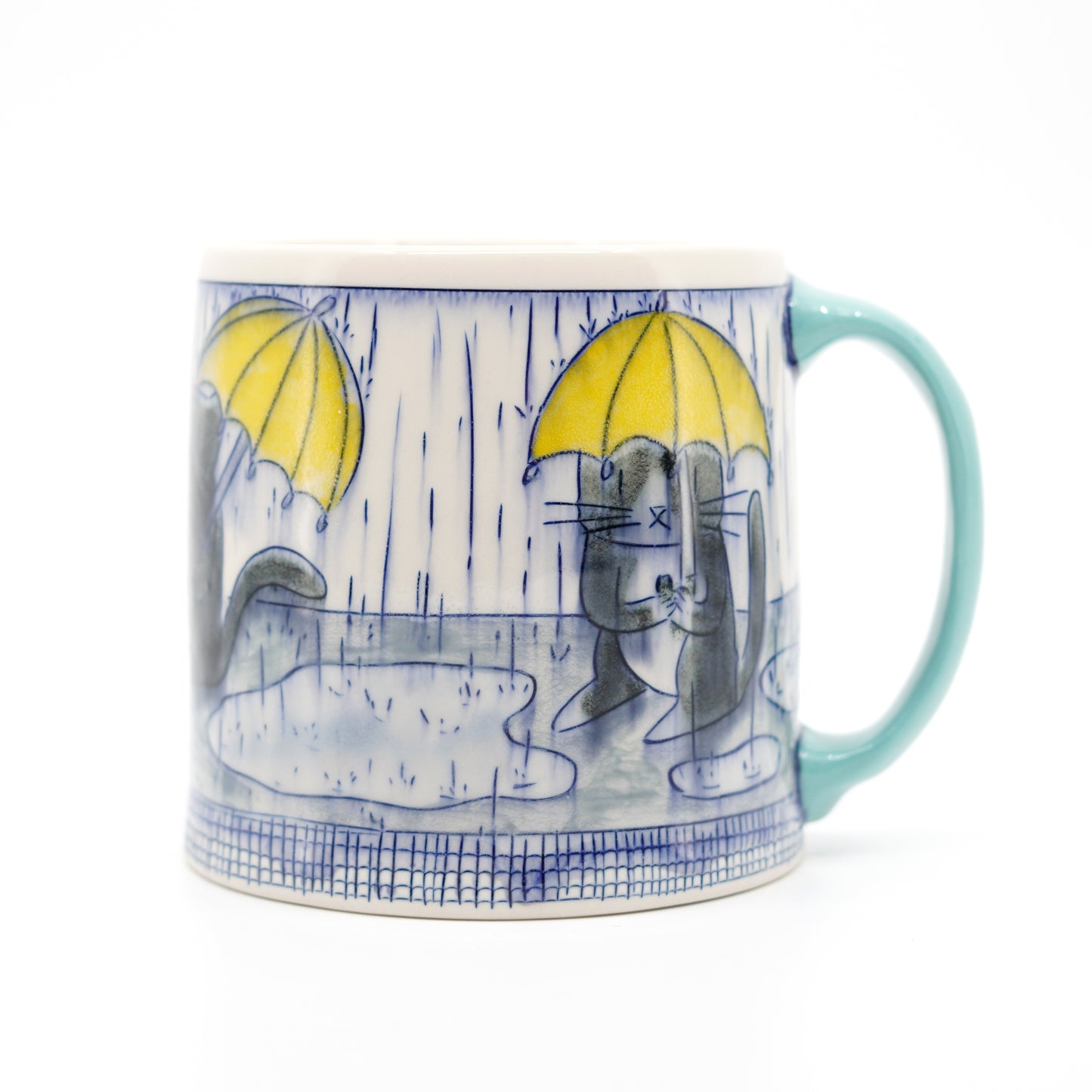 Cats in the Rain Mug