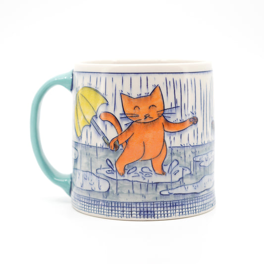 Cats in the Rain Mug
