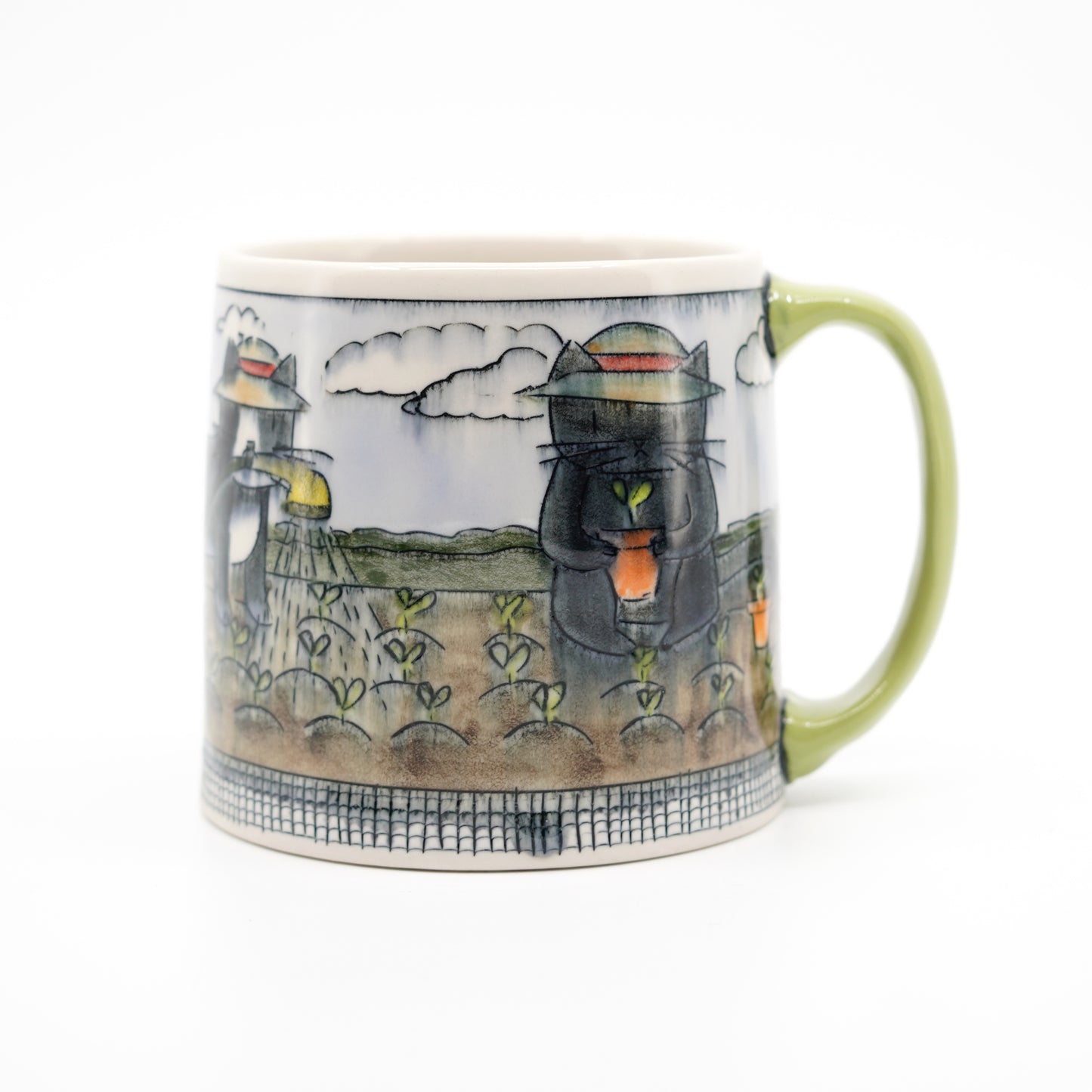 Cats Gardening Mug