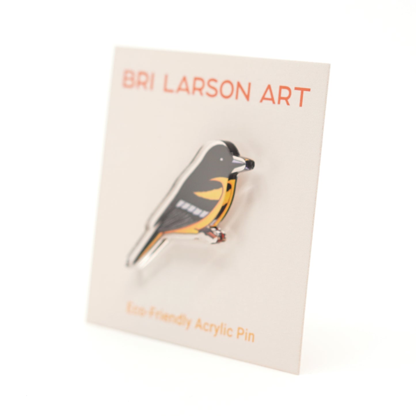 Baltimore Oriole Acrylic Pin