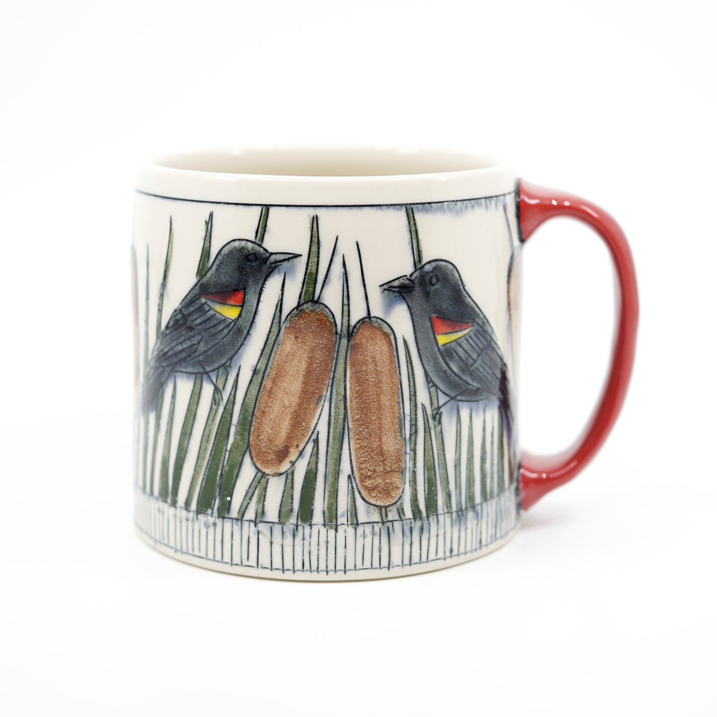 Red Winged Blackbird Mug