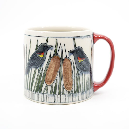 Red Winged Blackbird Mug