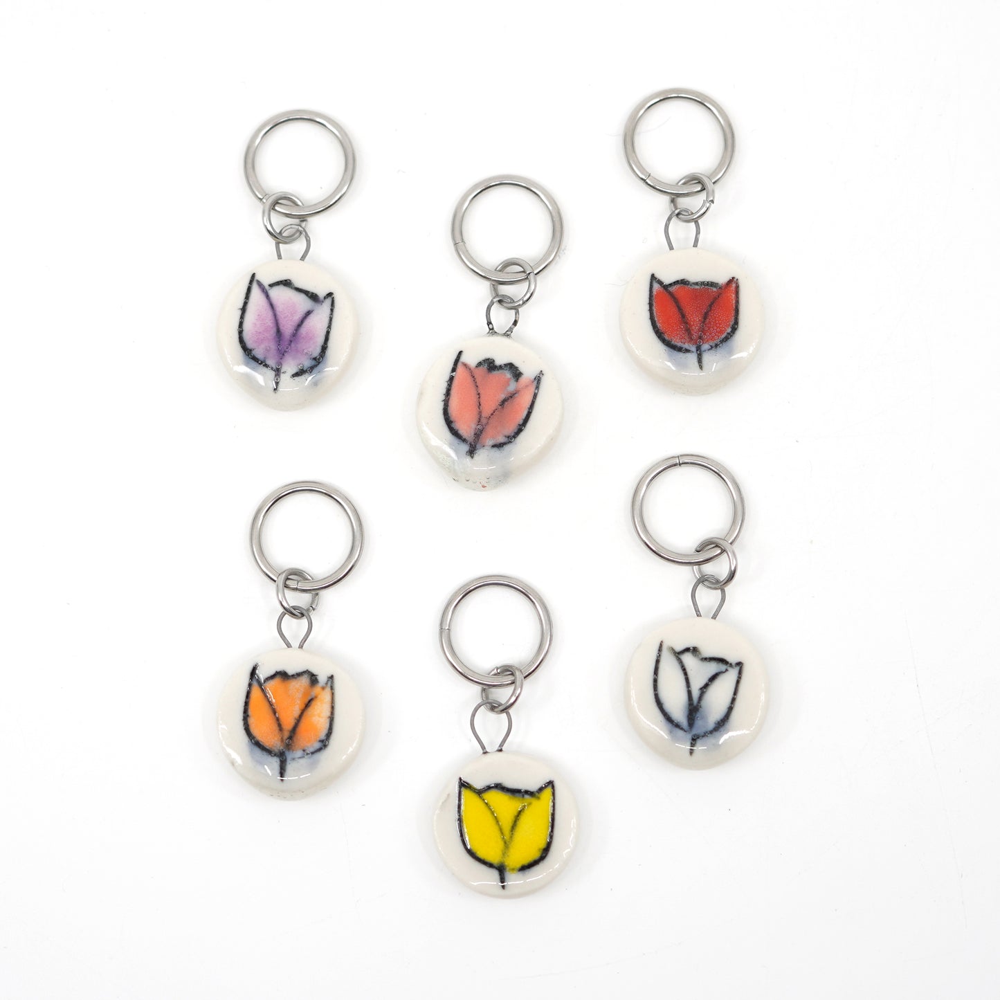 Tulip Stitch Marker Set