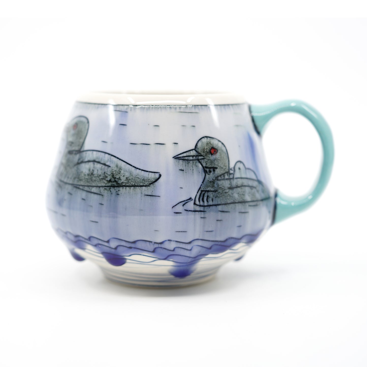 Loon Teacup and Saucer Set