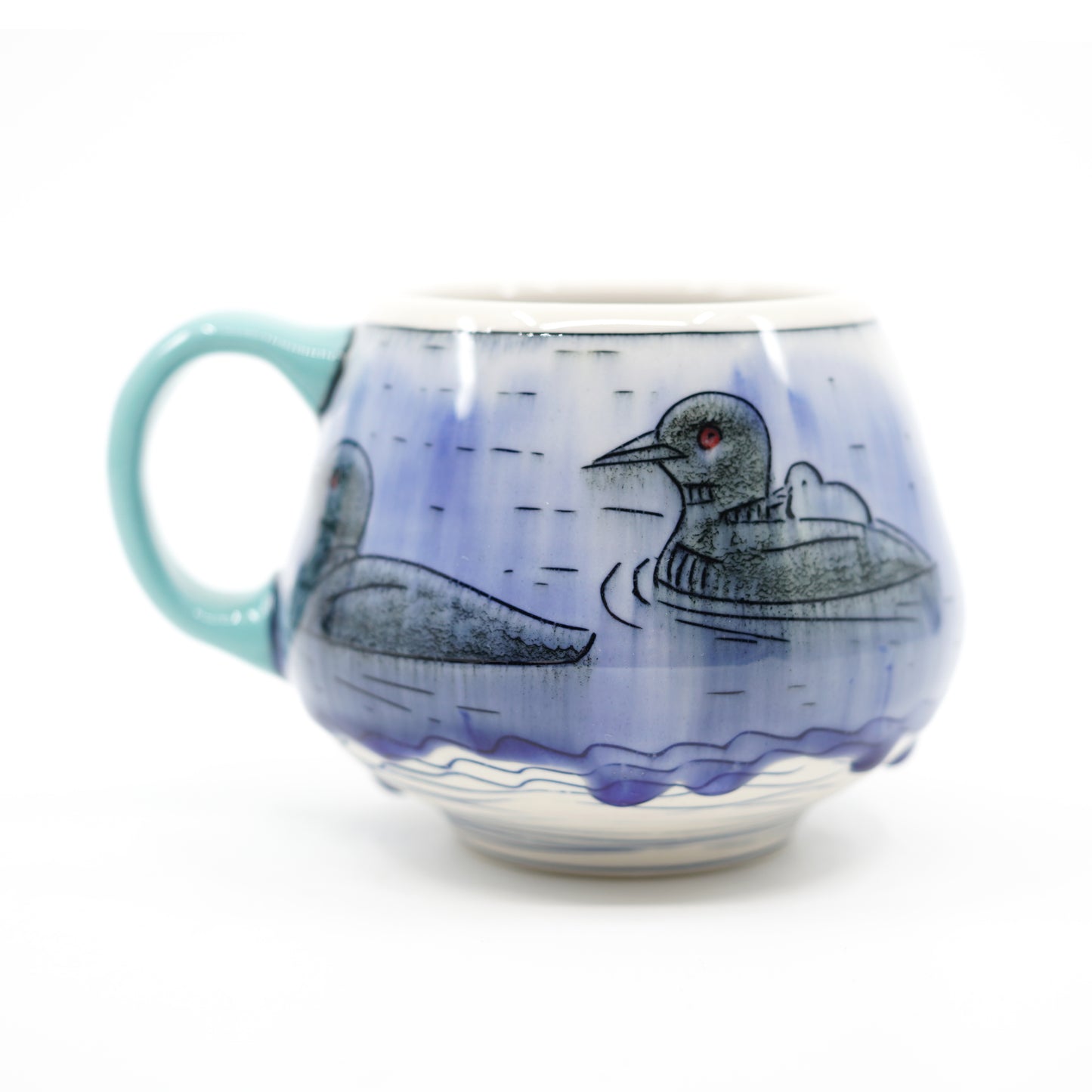 Loon Teacup and Saucer Set