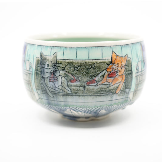 Cats Knitting Bowl [SECOND]