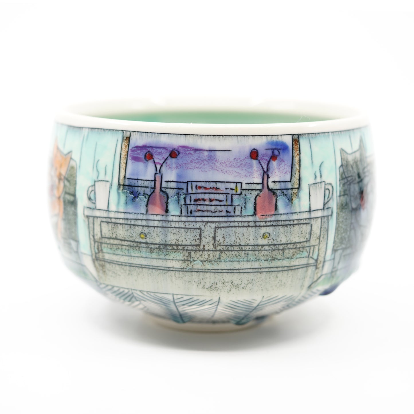 Cats Knitting Bowl [SECOND]