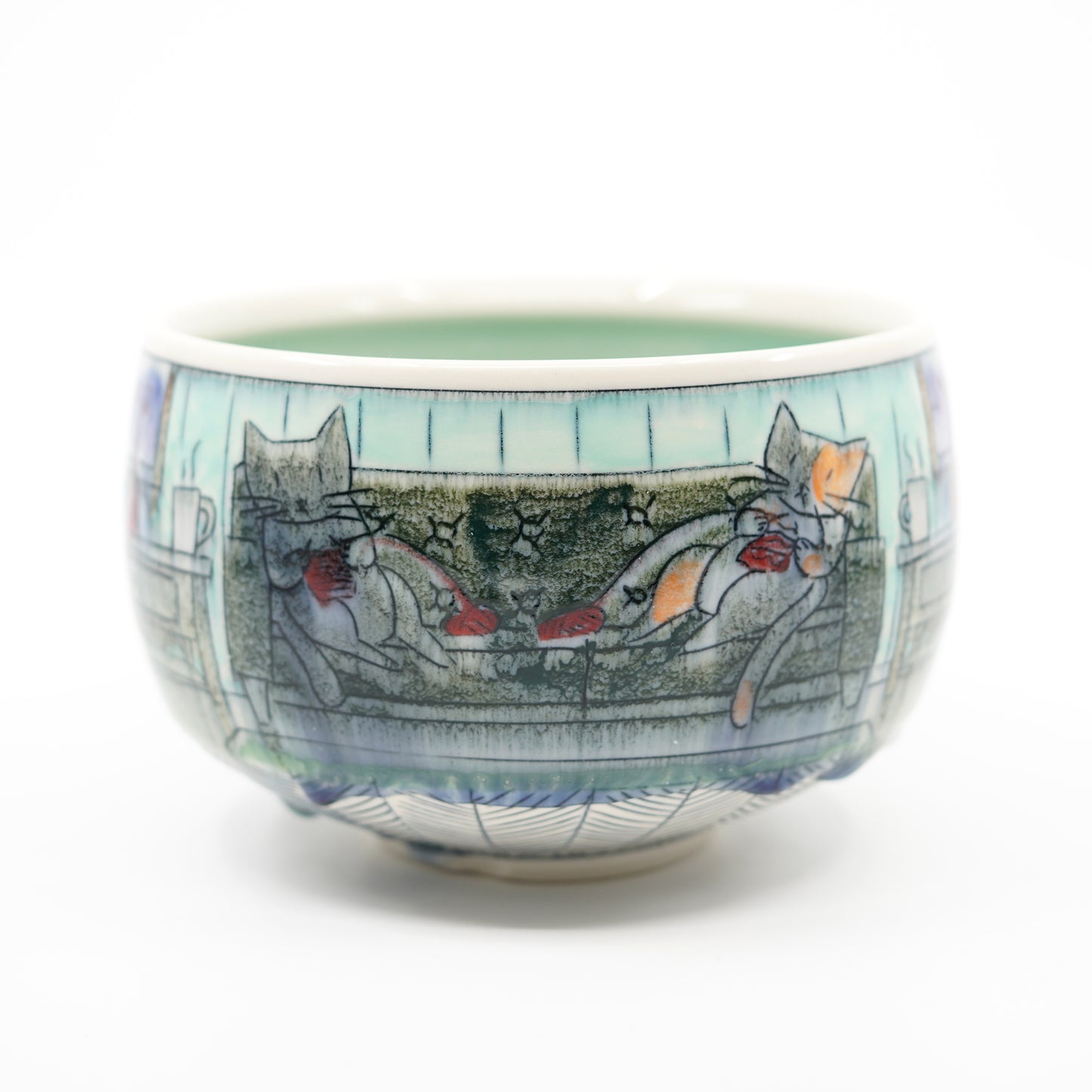Cats Knitting Bowl [SECOND]