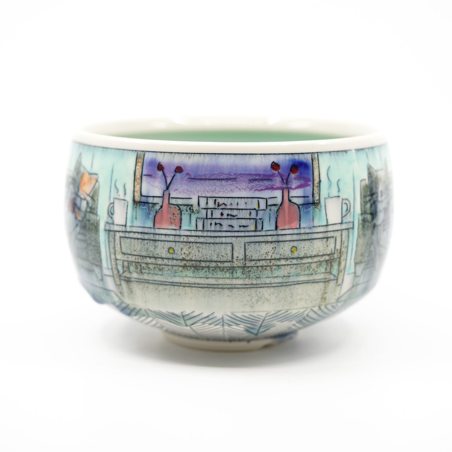 Cats Knitting Bowl [SECOND]