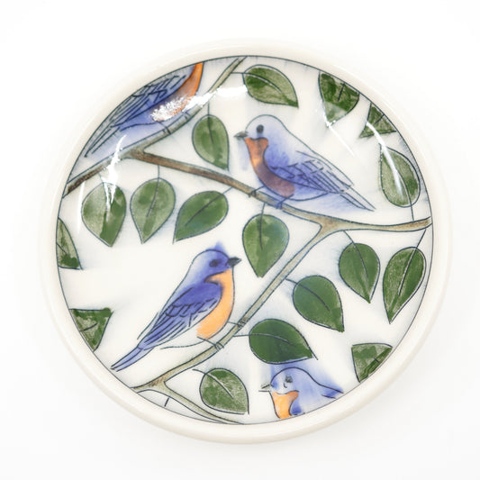 Bluebird Dessert Plate [SECOND]