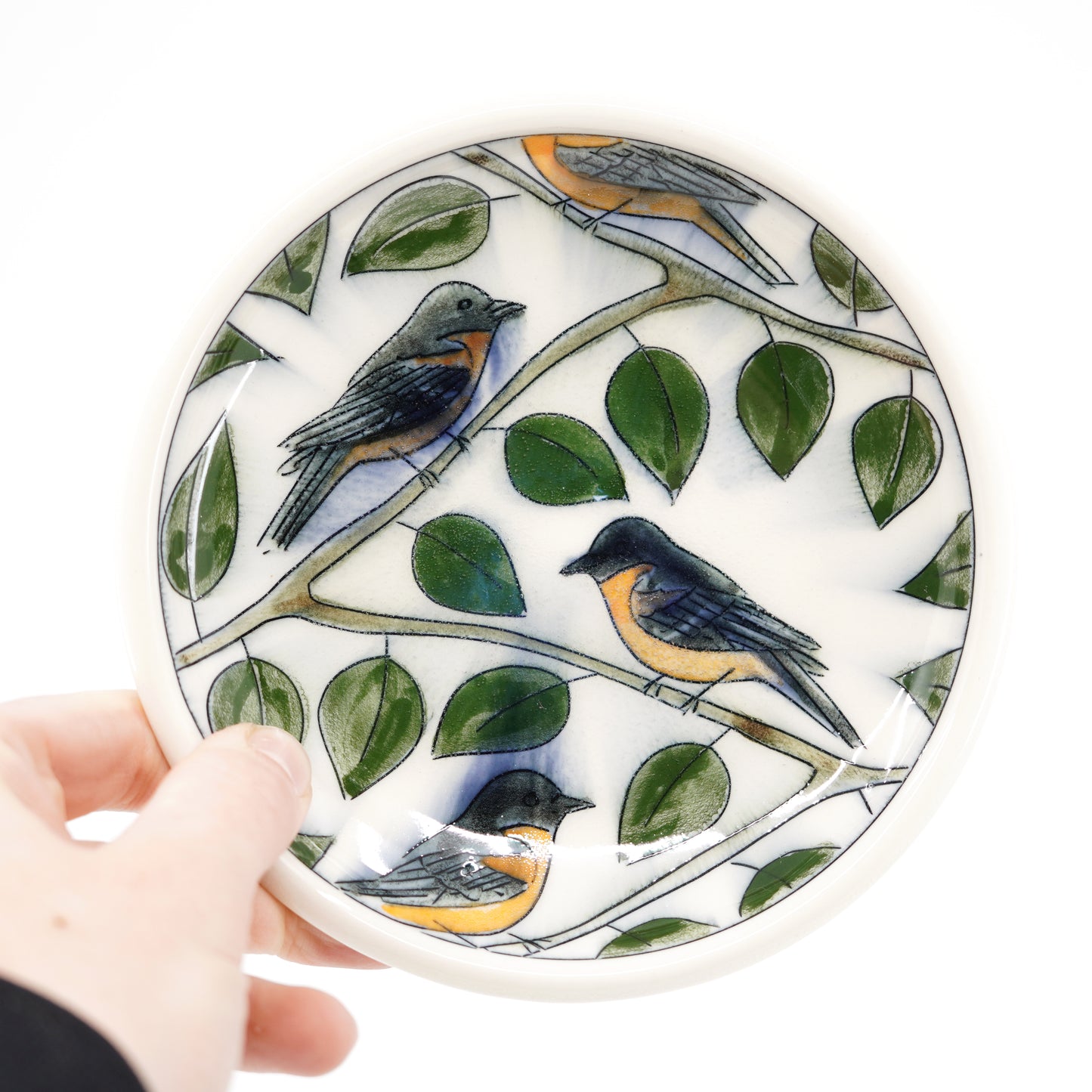 Baltimore Oriole Dessert Plate [SECOND]