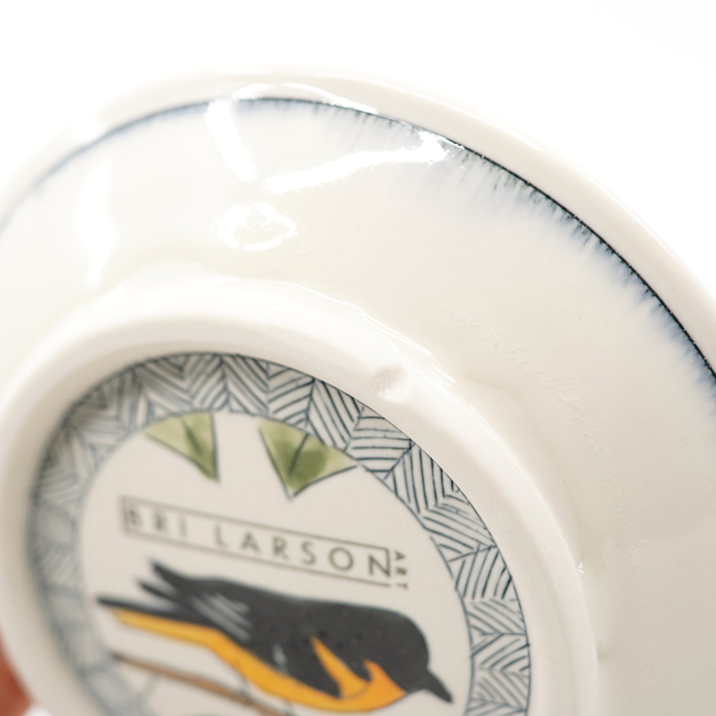 Baltimore Oriole Dessert Plate [SECOND]