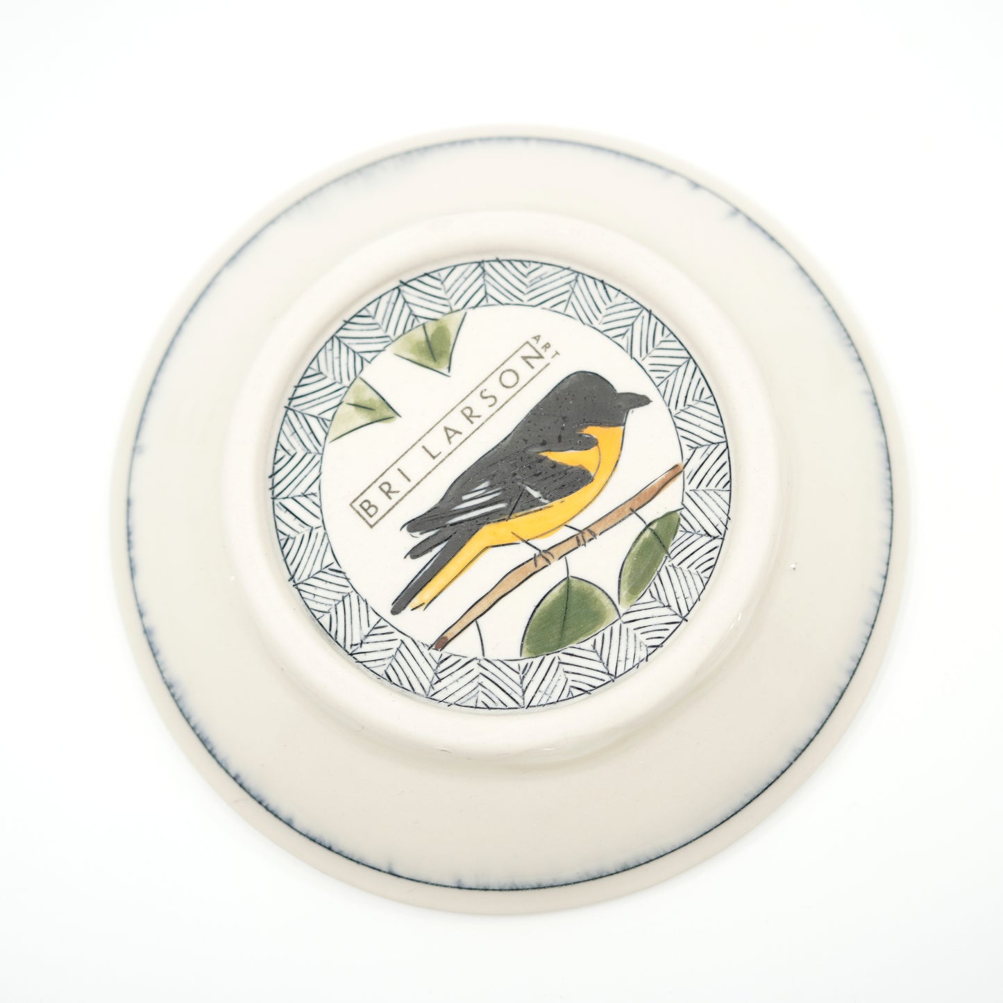Baltimore Oriole Dessert Plate [SECOND]