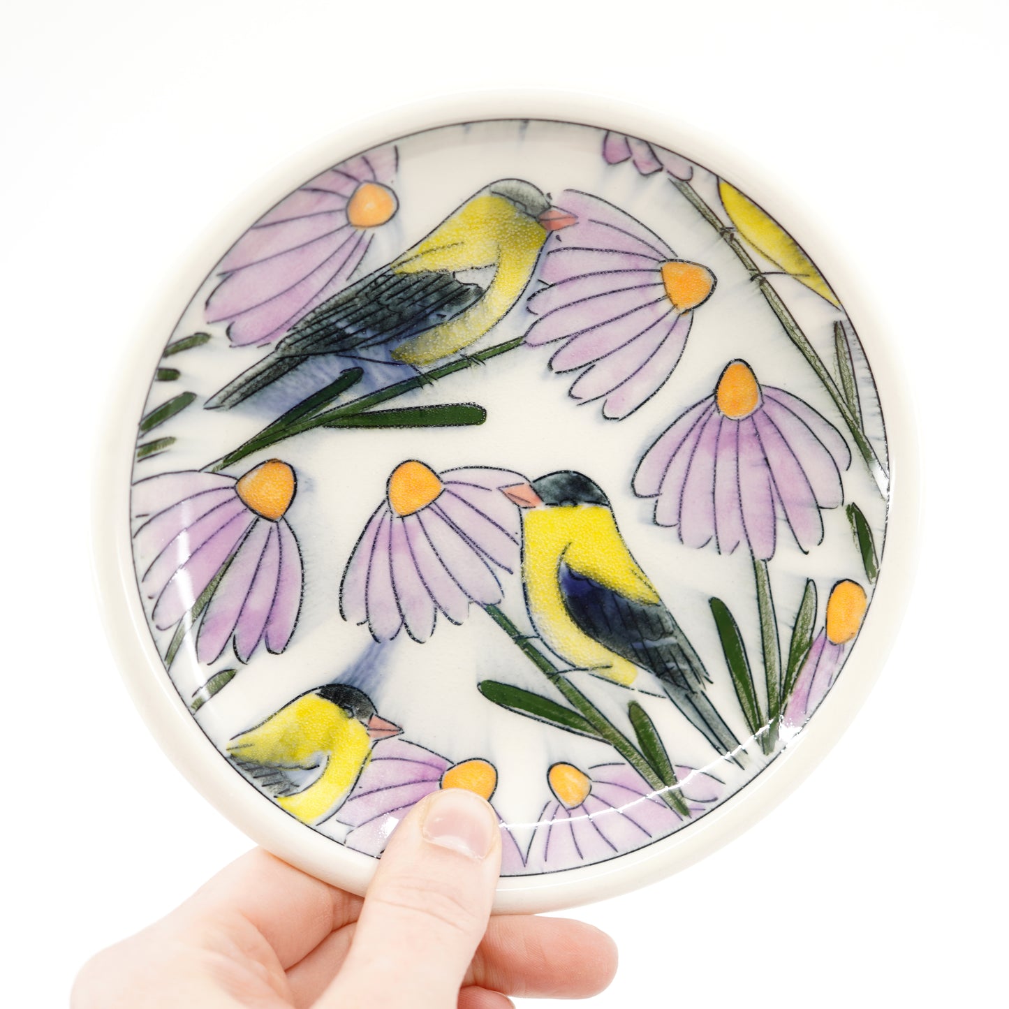 Goldfinch Dessert Plate [SECOND]
