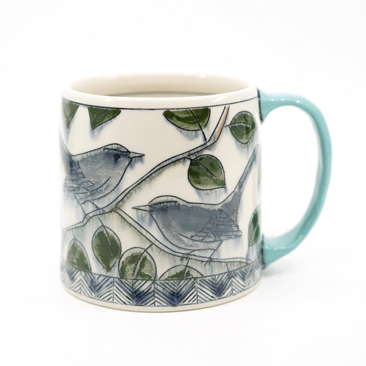[PRE-ORDER] June Mug: Gray Catbird