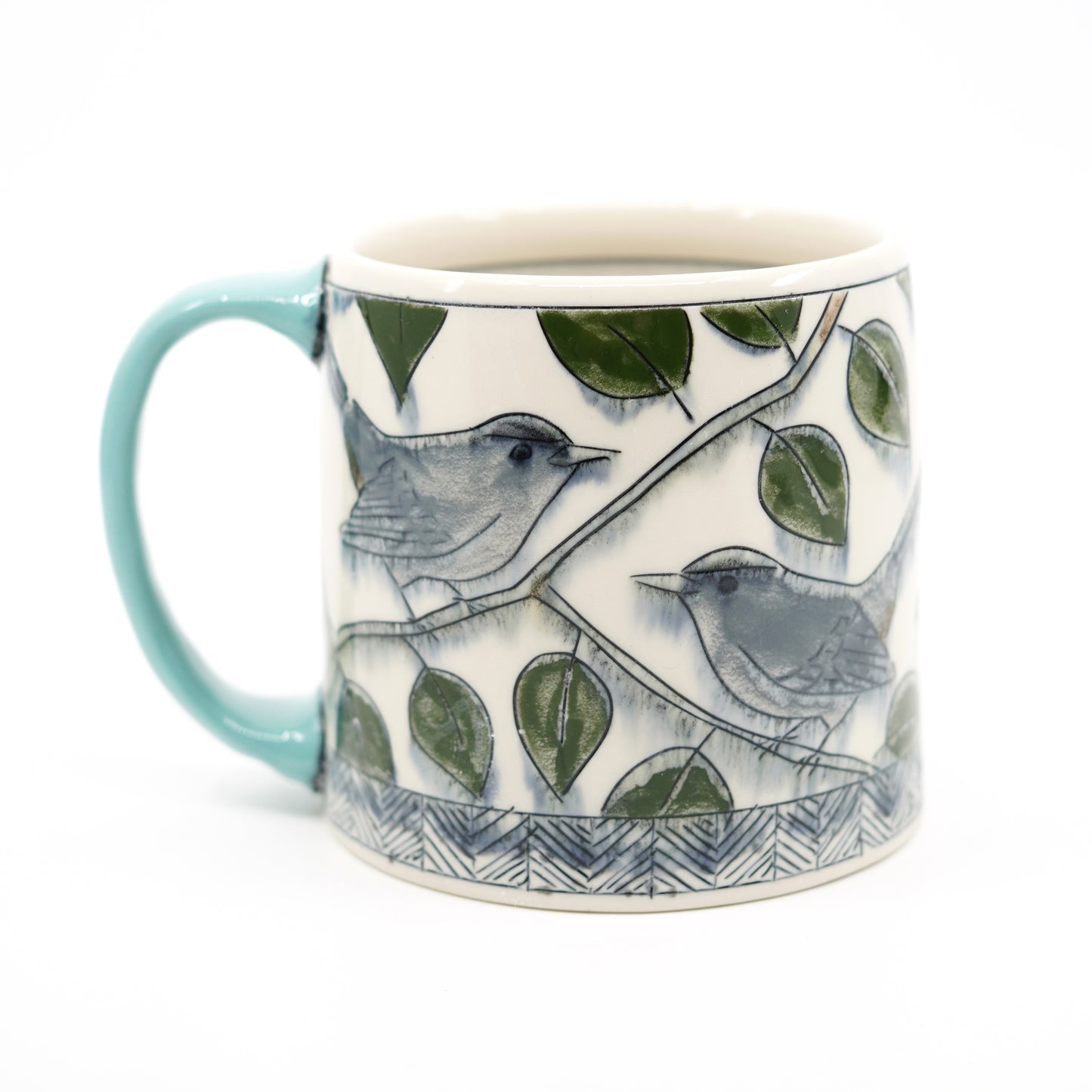 [PRE-ORDER] June Mug: Gray Catbird