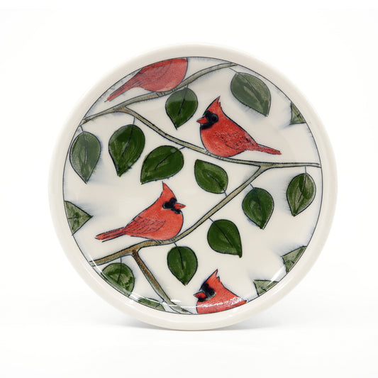 Cardinal Dessert Plate