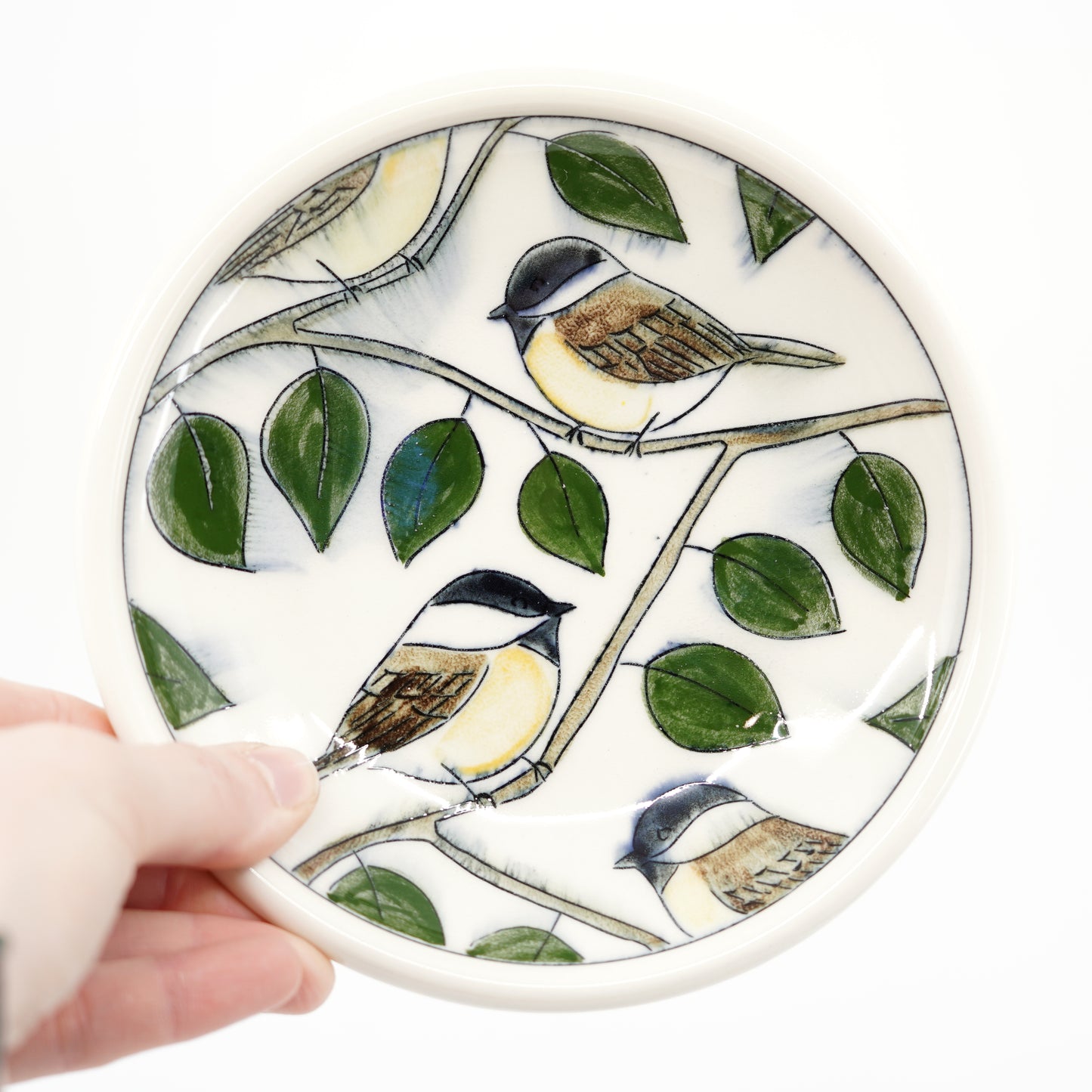 Chickadee Dessert Plate