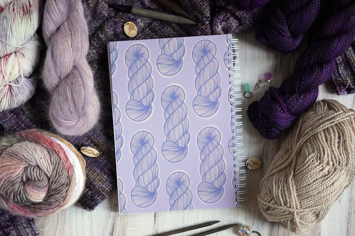 The Knitter's Design & Project Notebook / Lavender