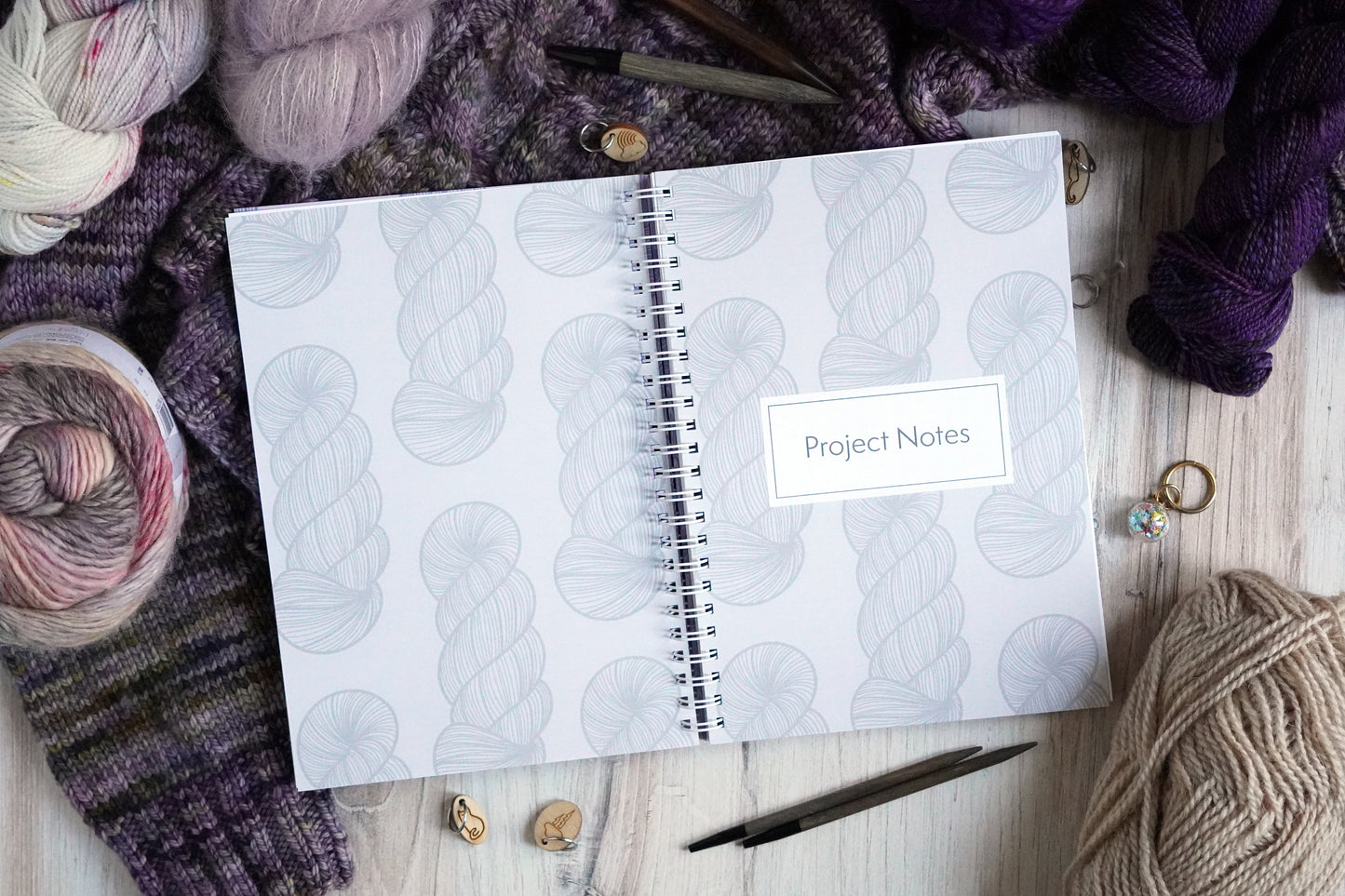 The Knitter's Design & Project Notebook / Lavender