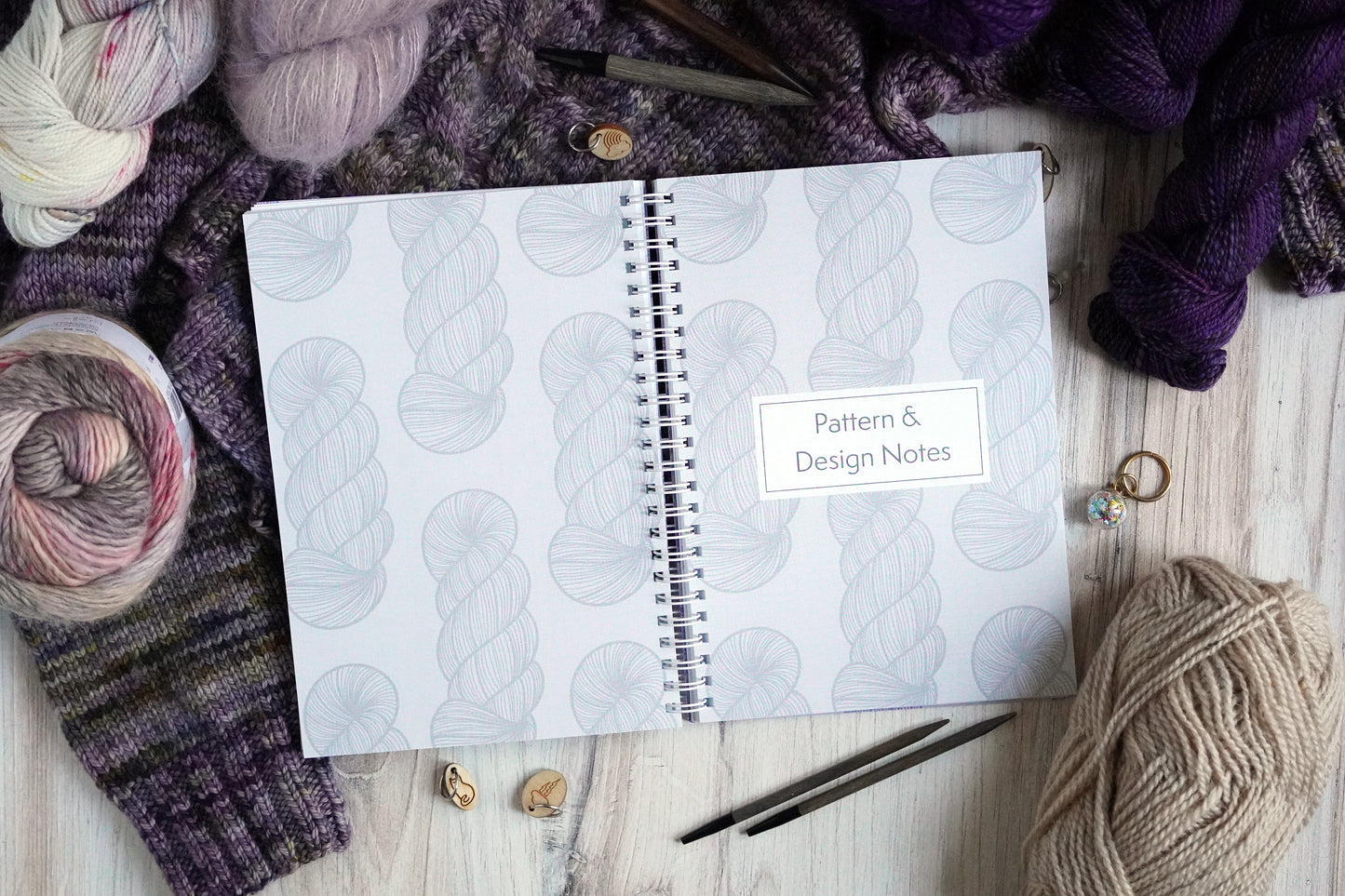 The Knitter's Design & Project Notebook / Lavender