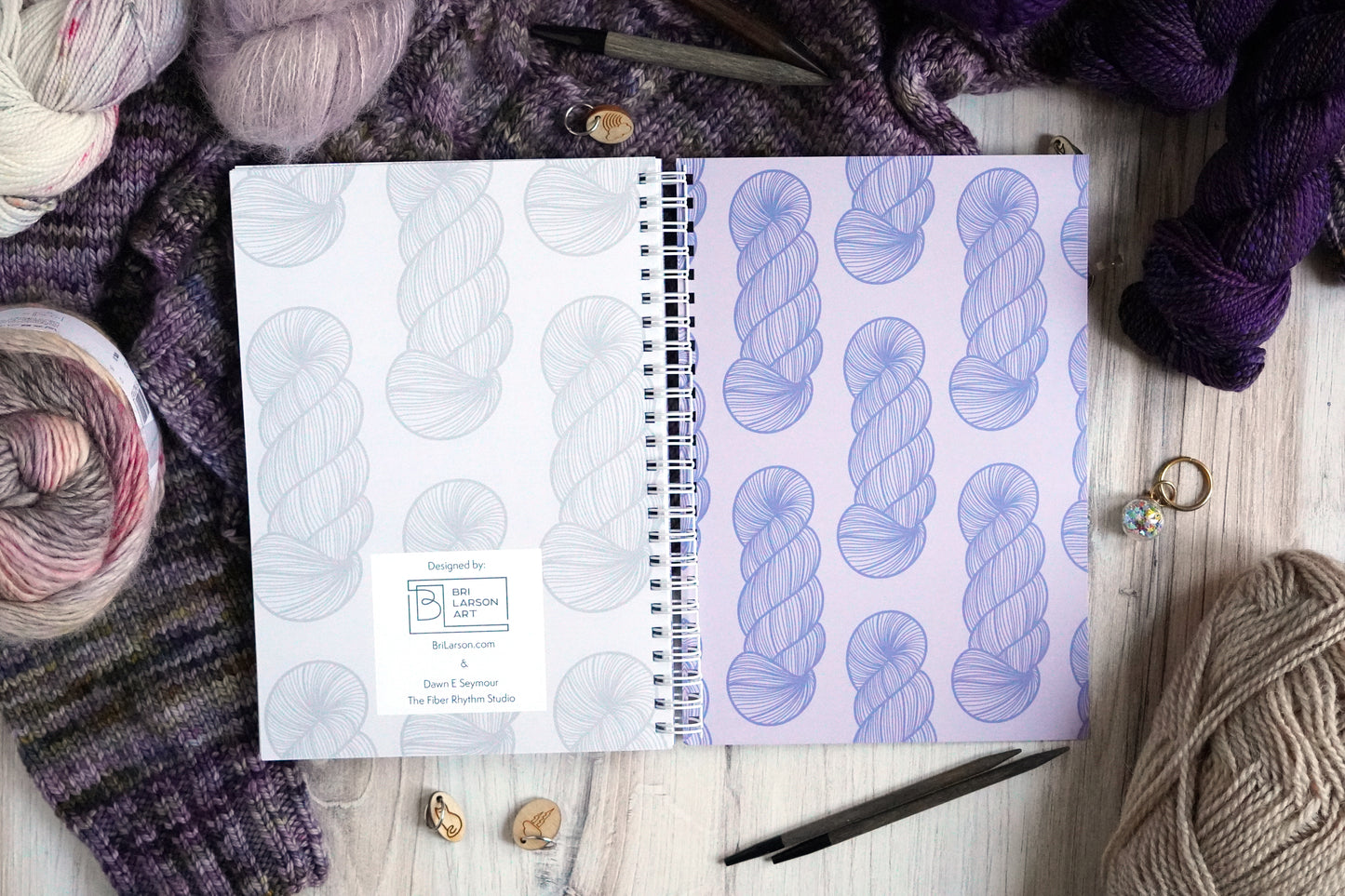 The Knitter's Design & Project Notebook / Lavender