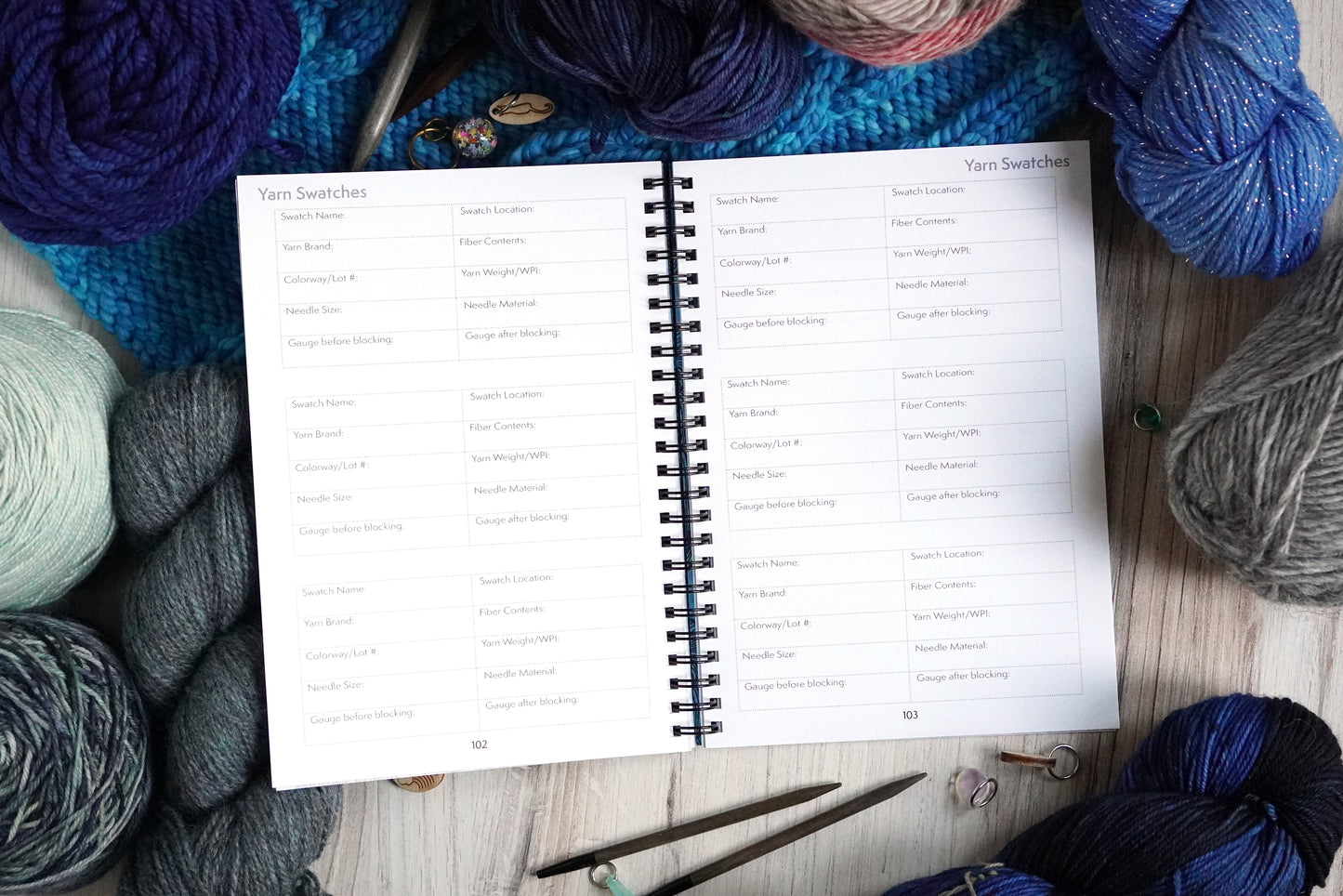 The Knitter's Design & Project Notebook / Sea