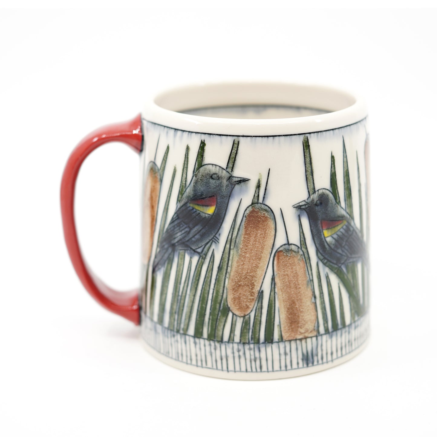 Red Winged Blackbird Mug