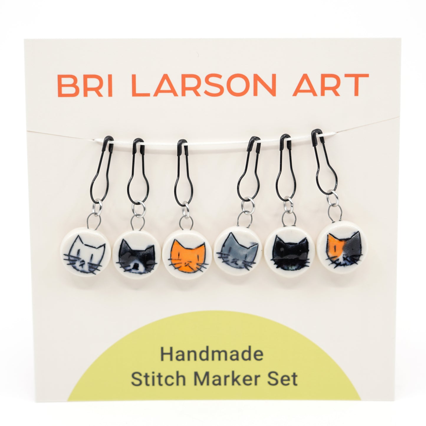 Cat Stitch Marker Set - Pin Version