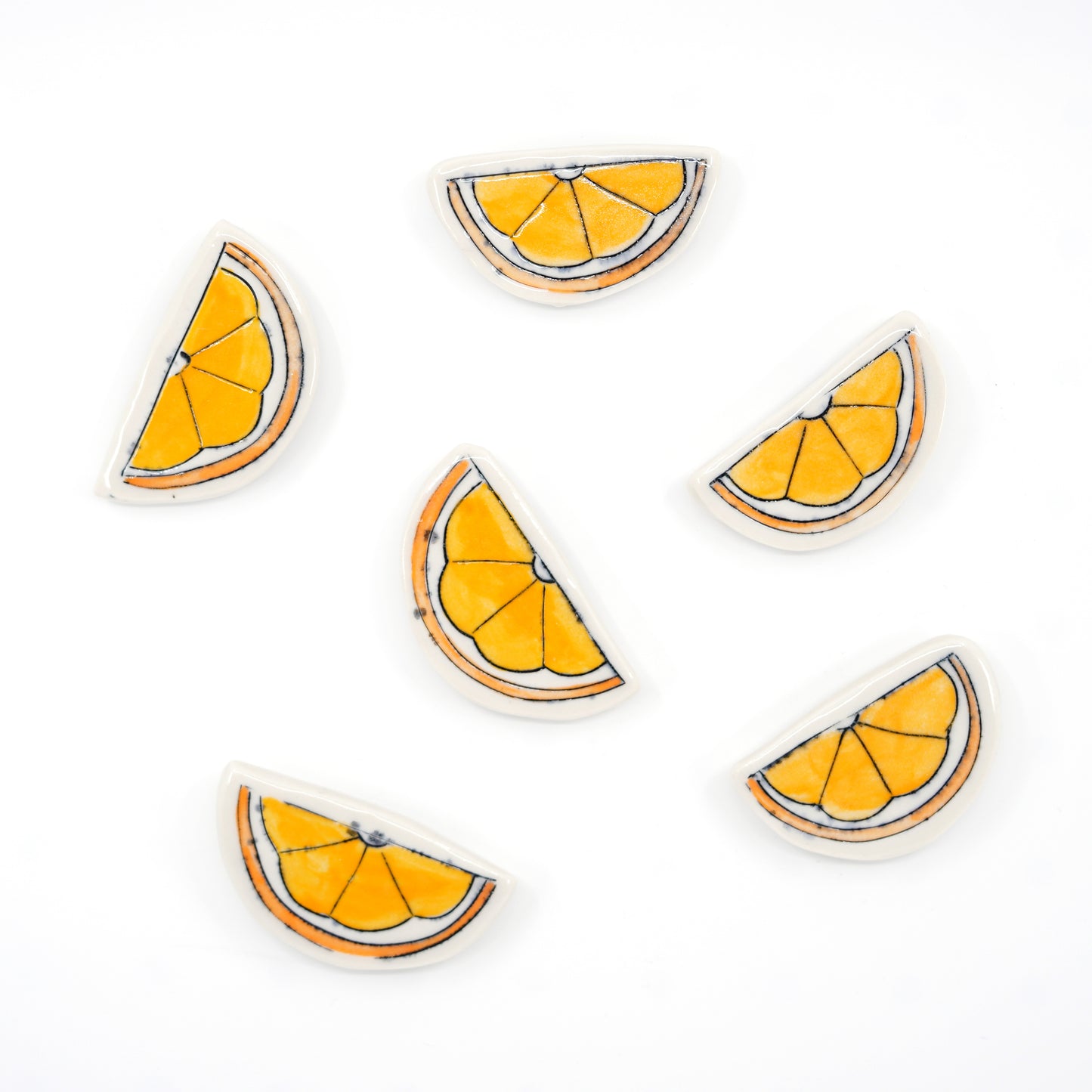 Orange Slice Magnet