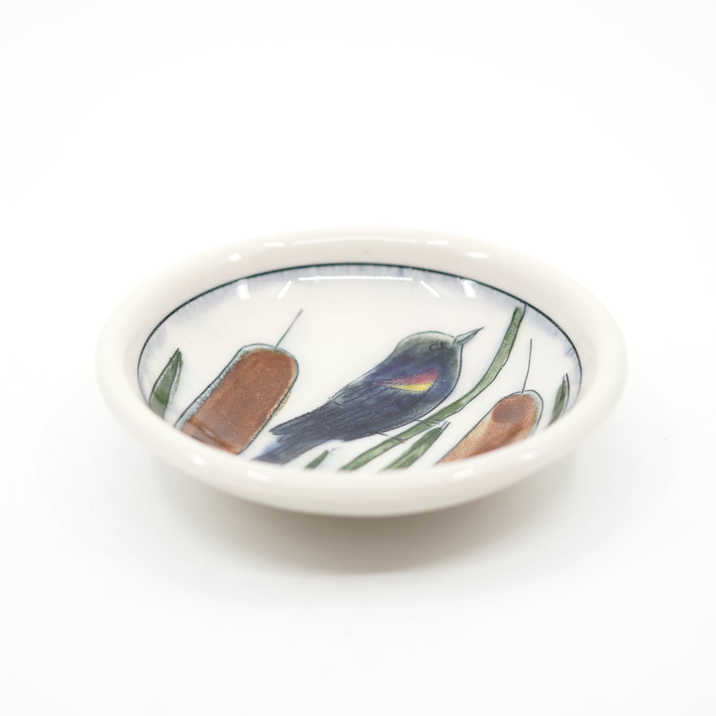 Red Winged Blackbird Dish
