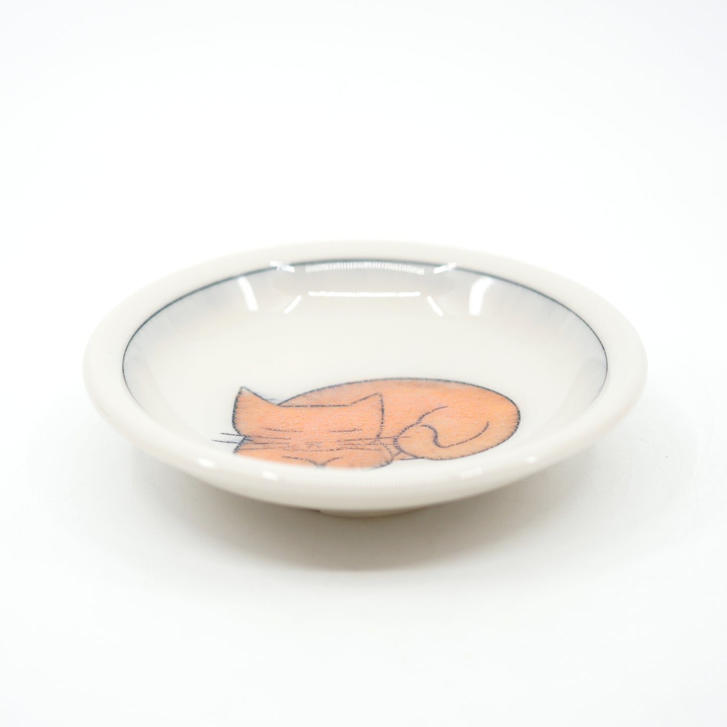 Sleeping Cat Dish