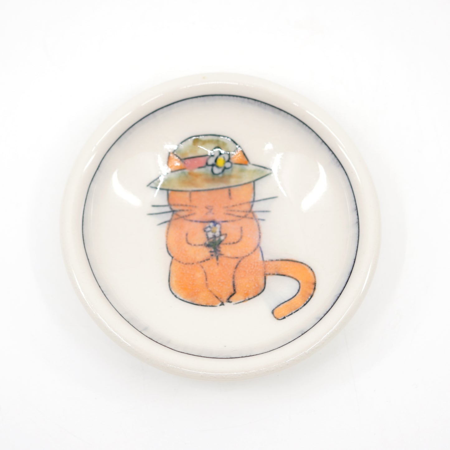 Flower Cat Dish