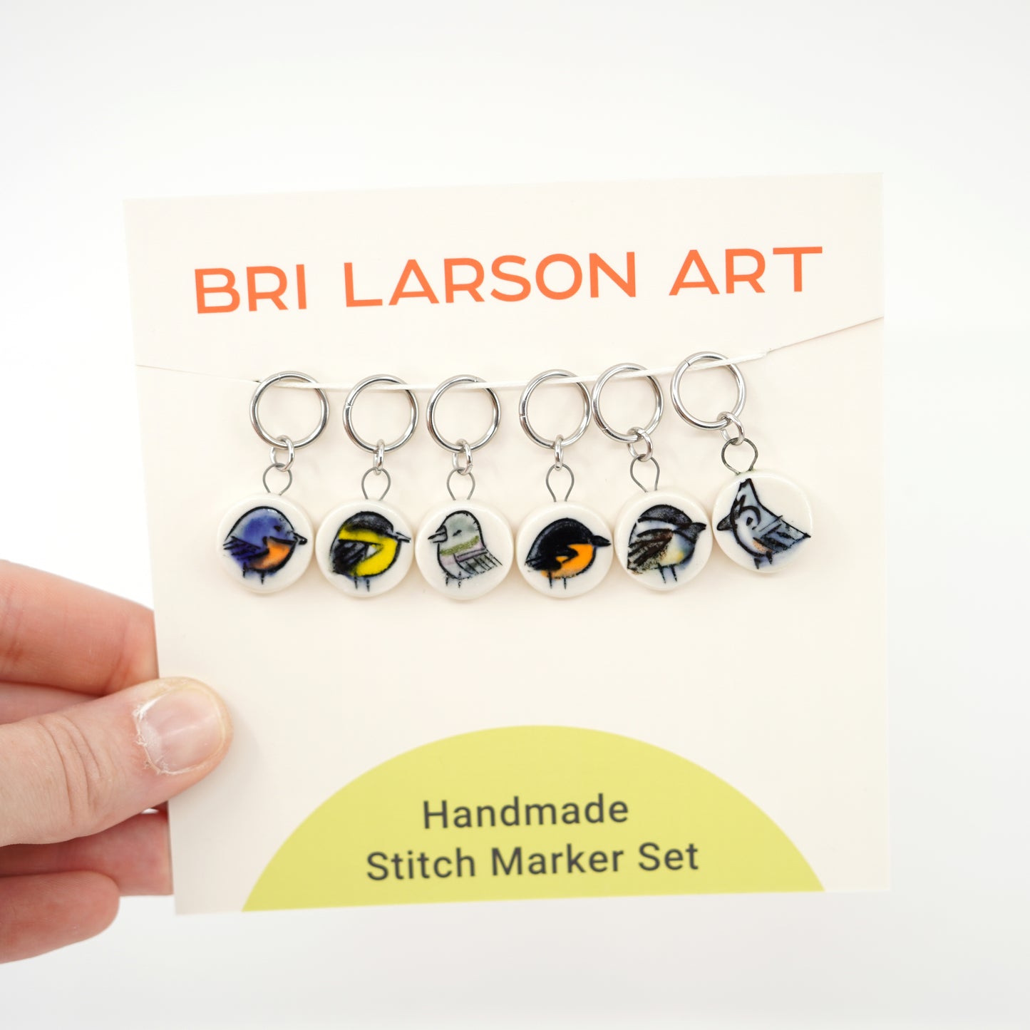 Bird Mix Stitch Marker Set