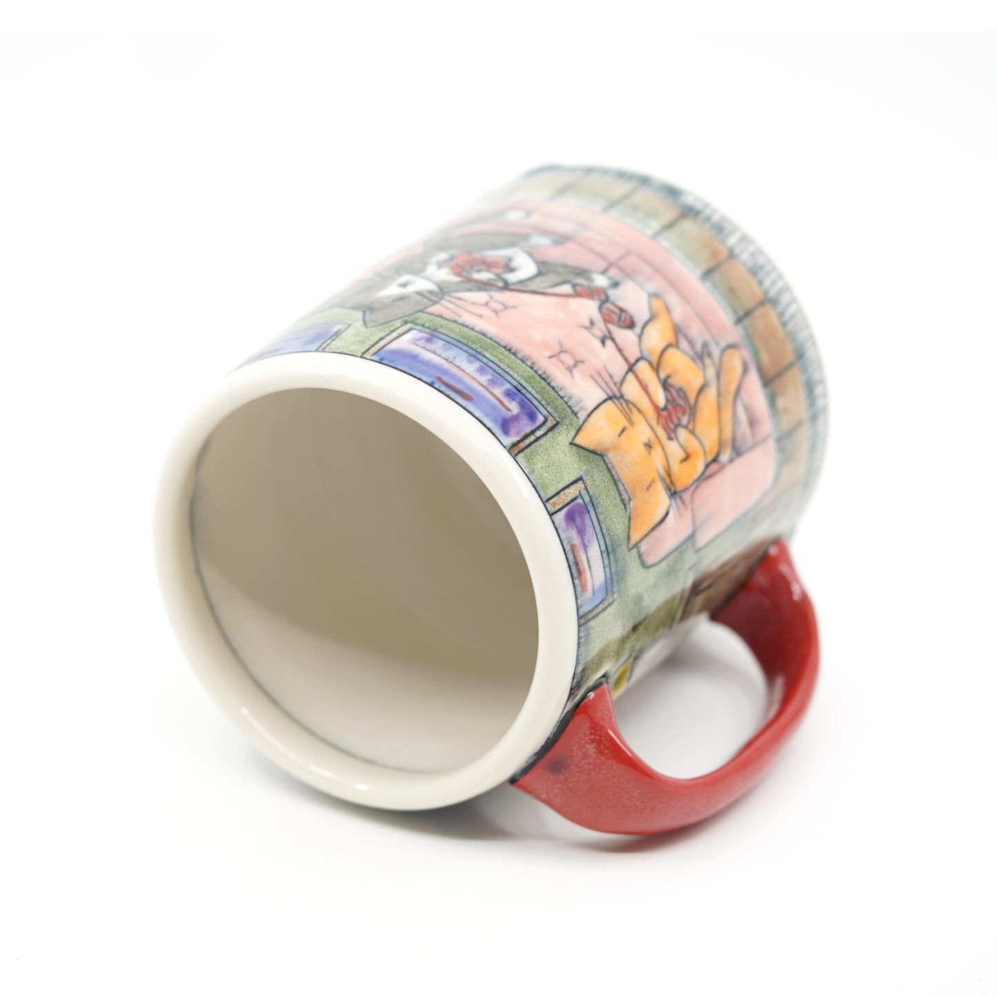[SECOND] Cats Knitting Mug