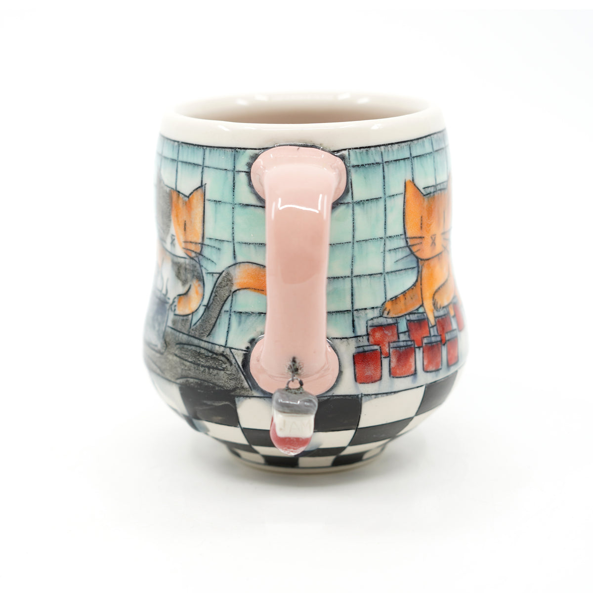Cats Making Jam Charm Mug