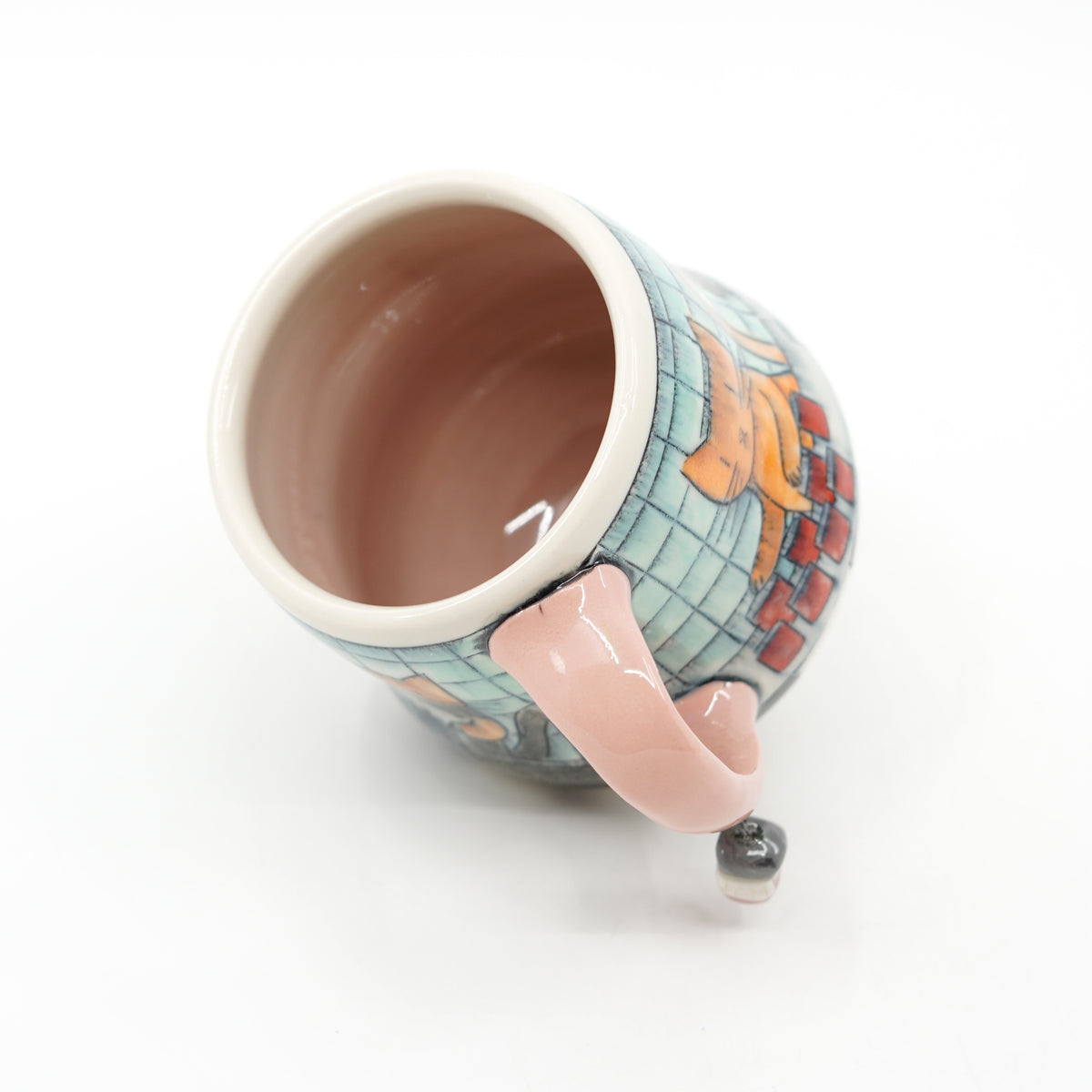 Cats Making Jam Charm Mug