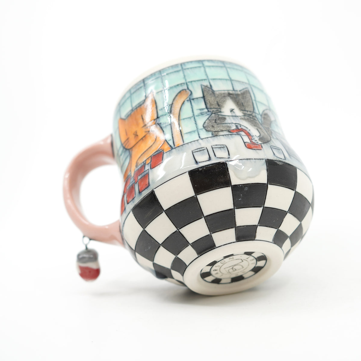 Cats Making Jam Charm Mug