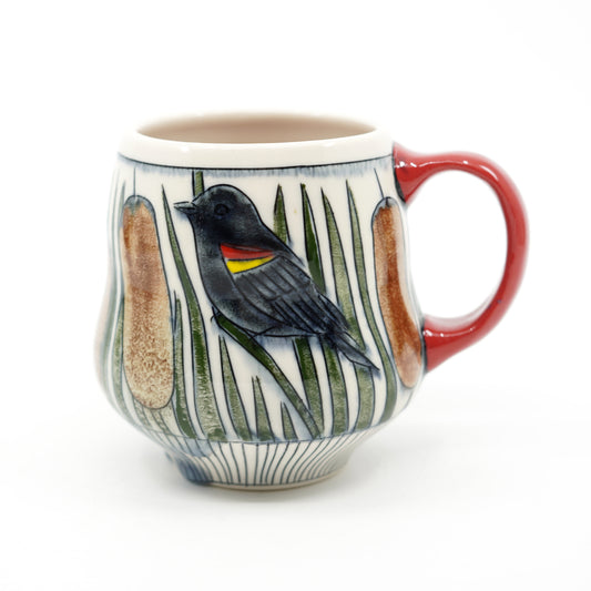 Red Winged Blackbird Mug