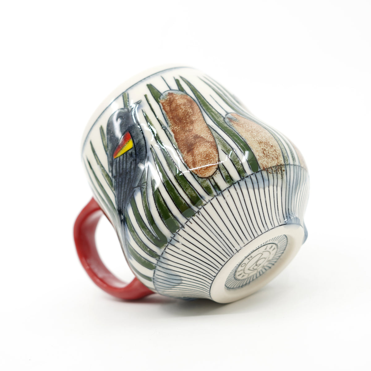 Red Winged Blackbird Mug
